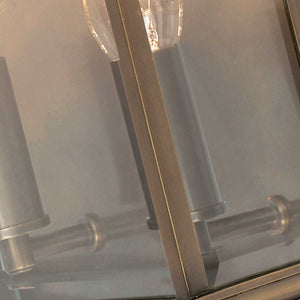 Elstead Lighting Outdoor Wall Light from the Holborn range. Holborn 2 Light Half Lantern Medium Product Code = HL7-M-DB