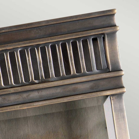 Elstead Lighting Outdoor Wall Light from the Holborn range. Holborn 1 Light Half Lantern Small Product Code = HL7-S-DB