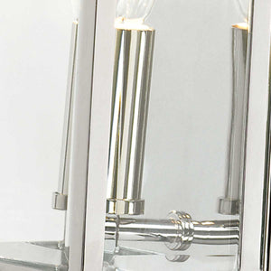 Elstead Lighting Outdoor Wall Light from the Holborn range. Holborn 1 Light Half Lantern Small Product Code = HL7-S-PC