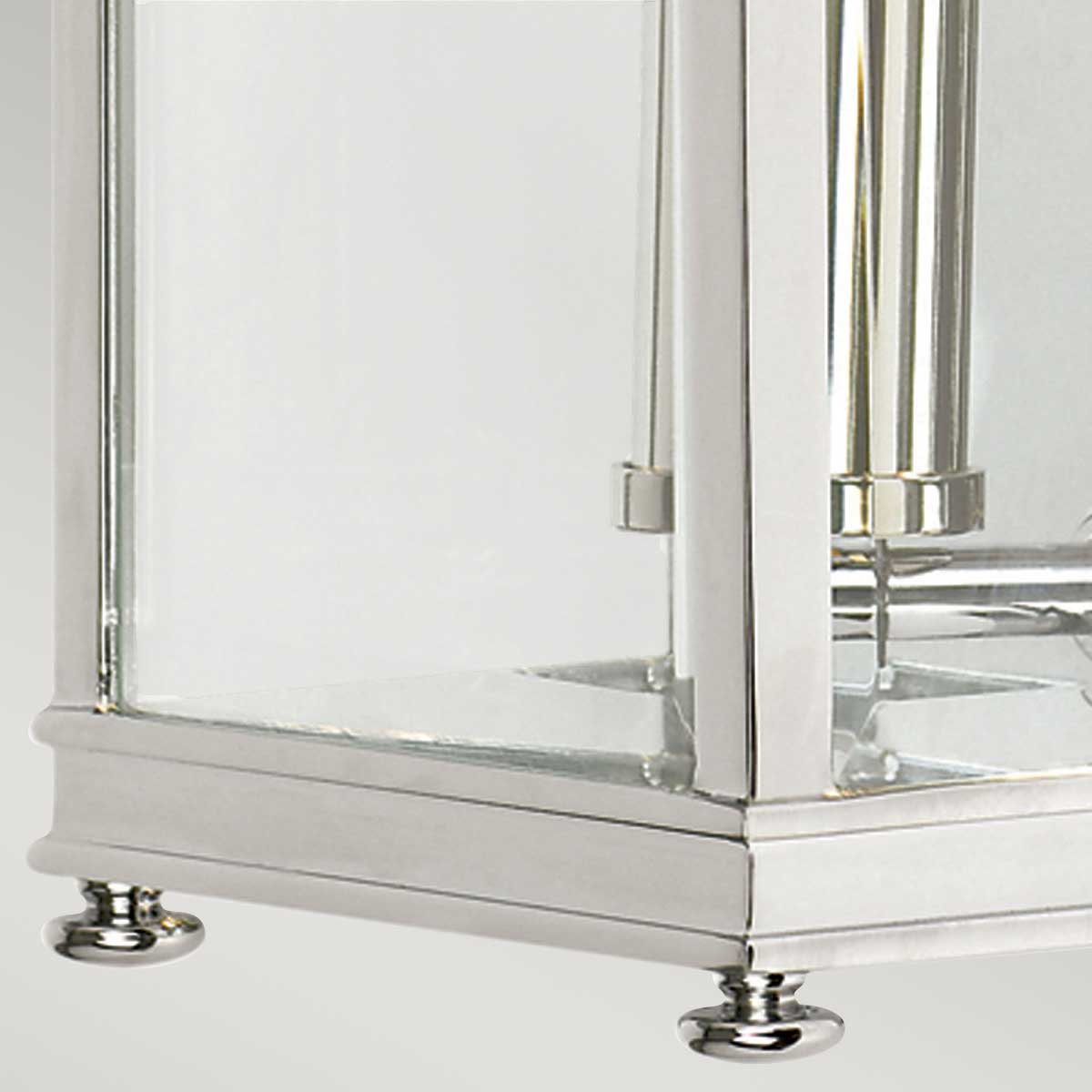 Elstead Lighting Outdoor Wall Light from the Holborn range. Holborn 1 Light Half Lantern Small Product Code = HL7-S-PC