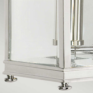 Elstead Lighting Outdoor Wall Light from the Holborn range. Holborn 1 Light Half Lantern Small Product Code = HL7-S-PC