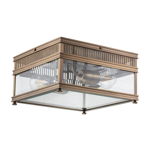 Elstead Lighting Ceiling Flush from the Holborn range. Holborn 2 Light Flush Product Code = HOLBORN-F-DB