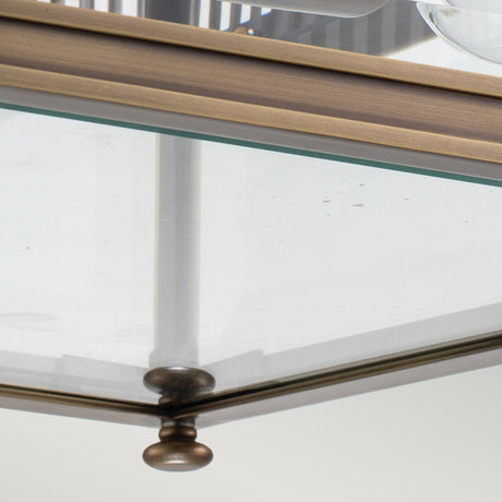 Elstead Lighting Ceiling Flush from the Holborn range. Holborn 2 Light Flush Product Code = HOLBORN-F-DB