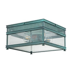 Elstead Lighting Ceiling Flush from the Holborn range. Holborn 2 Light Flush Product Code = HOLBORN-F-VDG
