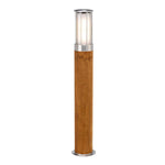 Elstead Lighting Bollard from the Hornsea range. Hornsea 1 Light Bollard  Product Code = HORNSEA-B-SS