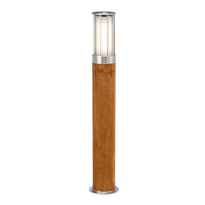 Elstead Lighting Bollard from the Hornsea range. Hornsea 1 Light Bollard  Product Code = HORNSEA-B-SS