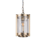 Magnalux Hudson Single Pendant Antique Brass Part Number - HUD01AB
