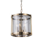Magnalux Hudson Single Pendant Antique Brass Part Number - HUD05AB