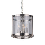 Magnalux Hudson Single Pendant Satin Chrome Part Number - HUD05SC