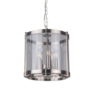 Magnalux Hudson Single Pendant Satin Chrome Part Number - HUD05SC