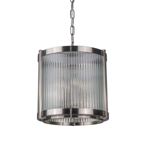 Magnalux Hudson Single Pendant Satin Chrome Part Number - HUD05SC