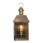 Elstead Lighting Outdoor Wall Light from the Hyde Park range. Hyde Park 1 Light Wall Lantern  Product Code = HYDE-PARK-BR