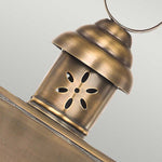 Elstead Lighting Outdoor Wall Light from the Hyde Park range. Hyde Park 1 Light Wall Lantern  Product Code = HYDE-PARK-BR