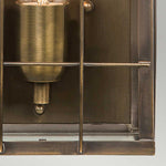 Elstead Lighting Outdoor Wall Light from the Hyde Park range. Hyde Park 1 Light Wall Lantern – SKU HYDE-PARK-BR