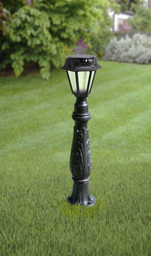 Magnalux Iafet.R Black Medium Height Single Post Tobia E27 30W Part Number - IAFET.R/TOBIA