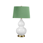 Elstead Lighting Table Lamp from the ISLA range. Isla 1 Light Table Light Product Code = ISLA-AB-TL-GREEN
