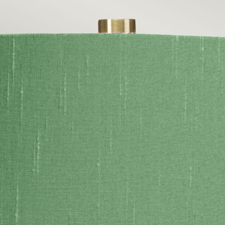 Elstead Lighting Table Lamp from the ISLA range. Isla 1 Light Table Light Product Code = ISLA-AB-TL-GREEN
