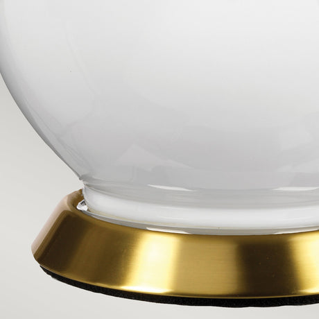 Elstead Lighting Table Lamp from the ISLA range. Isla 1 Light Table Light Product Code = ISLA-AB-TL-PURPLE