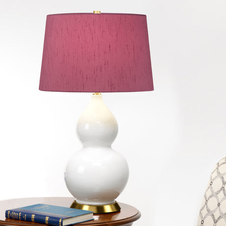 Elstead Lighting Table Lamp from the ISLA range. Isla 1 Light Table Light Product Code = ISLA-AB-TL-PURPLE