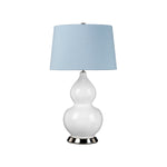 Elstead Lighting Table Lamp from the ISLA range. Isla 1 Light Table Light Product Code = ISLA-PN-TL-BLUE