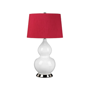 Elstead Lighting Table Lamp from the ISLA range. Isla 1 Light Table Light Product Code = ISLA-PN-TL-RED