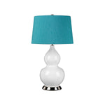 Elstead Lighting Table Lamp from the ISLA range. Isla 1 Light Table Light Product Code = ISLA-PN-TL-TEAL