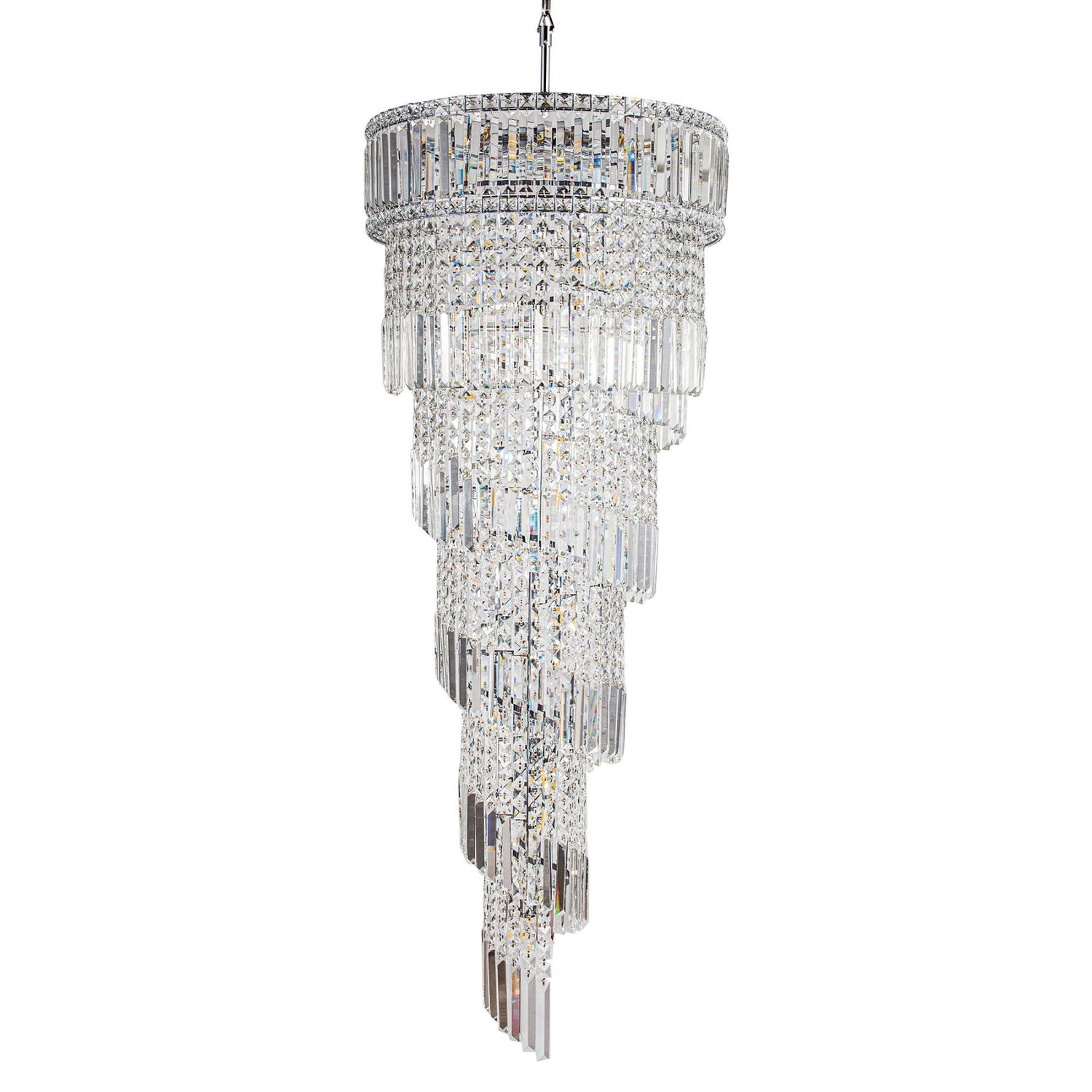 Magnalux ISLA 21 Light Polished Chrome with Crystal Pendant Part Number - ISL21CH