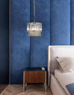 Magnalux ISLA 3 Light Polished Chrome with Crystal Part Number - ISL03CH