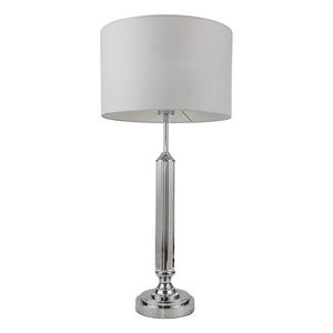 Magnalux Julie Crystal Polished Chrome Table Lamp Part Number - JUL01CHTL