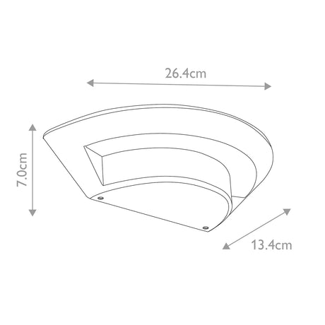 Elstead Lighting Outdoor Wall Light from the Kasper range. Kasper 1 Light Small Wall Light  Product Code = KASPER