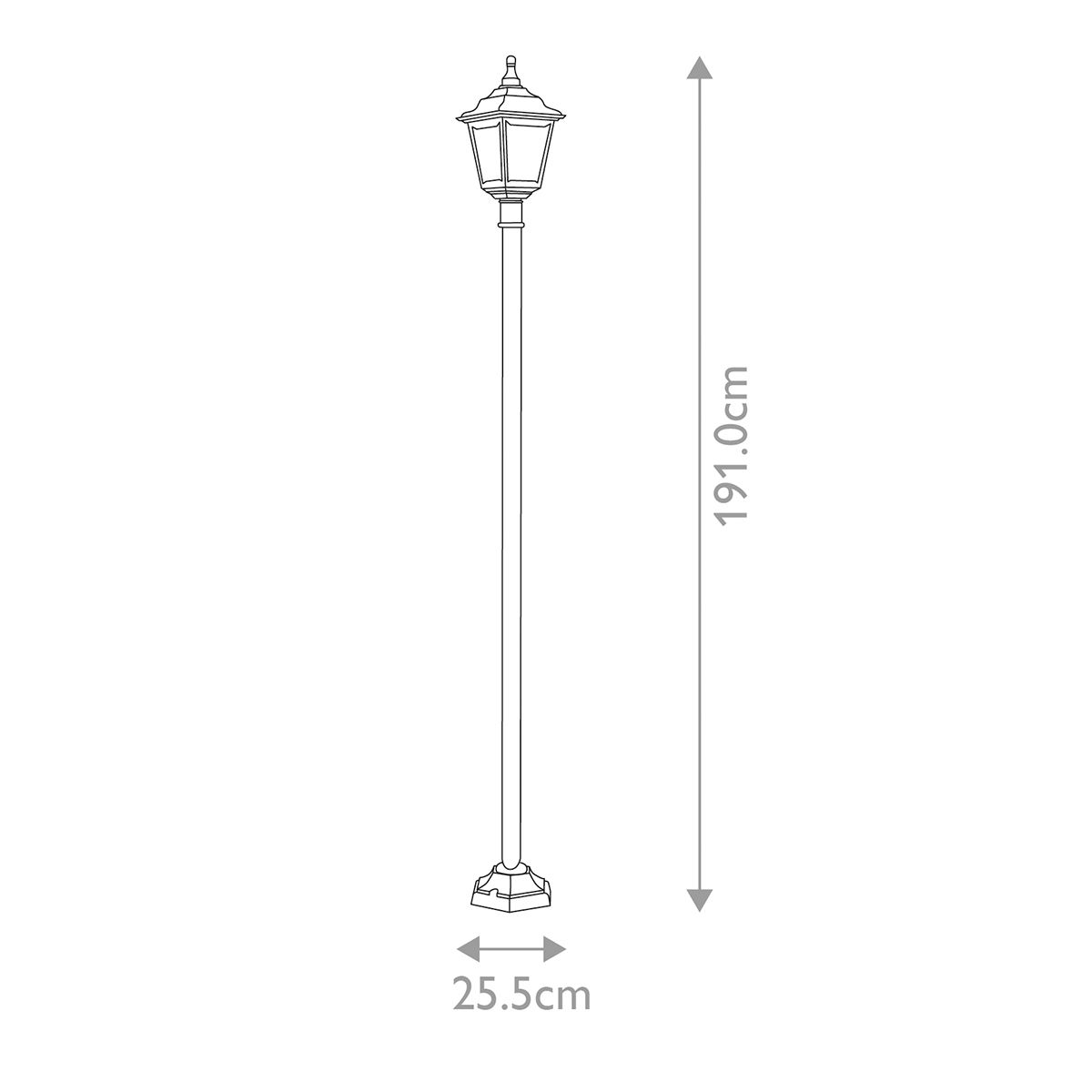 Elstead Lighting Kerry 1 Light Lamp Post – SKU KERRY-POST