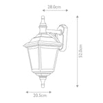 Elstead Lighting Kerry 1 Light Wall Lantern – SKU KERRY-WALL