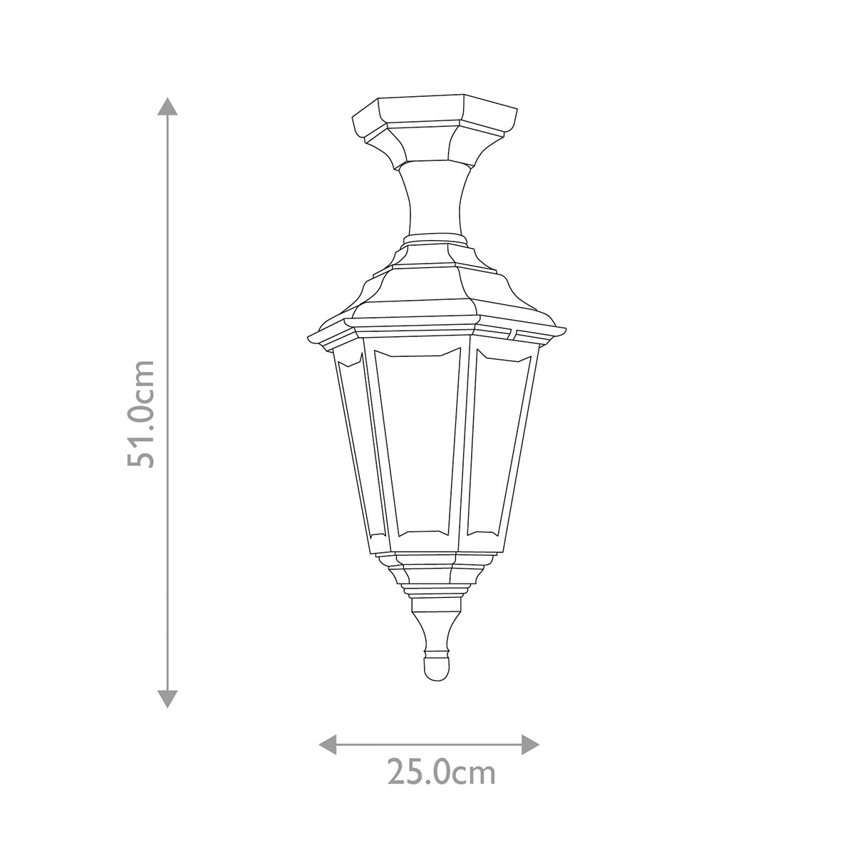 Elstead Lighting Kinsale 1 Light Pedestal/Porch Lantern – SKU KINSALE-PED-POR