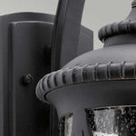 Kichler Outdoor Wall Light from the Admirals Cove range. Admirals Cove 1 Light Medium Wall Lantern Product Code = KL-ADMIRALS-COVE-M