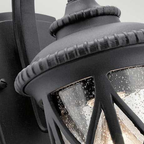 Kichler Outdoor Wall Light from the Admirals Cove range. Admirals Cove 1 Light Small Wall Lantern Product Code = KL-ADMIRALS-COVE-S