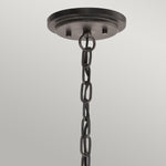 Kichler Chandelier from the Ahrendale range. Ahrendale 3 Light Duo-Mount Chandelier – SKU KL-AHRENDALE3