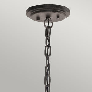 Kichler Chandelier from the Ahrendale range. Ahrendale 3 Light Duo-Mount Chandelier Product Code = KL-AHRENDALE3