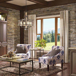 Kichler Chandelier from the Ahrendale range. Ahrendale 3 Light Duo-Mount Chandelier Product Code = KL-AHRENDALE3