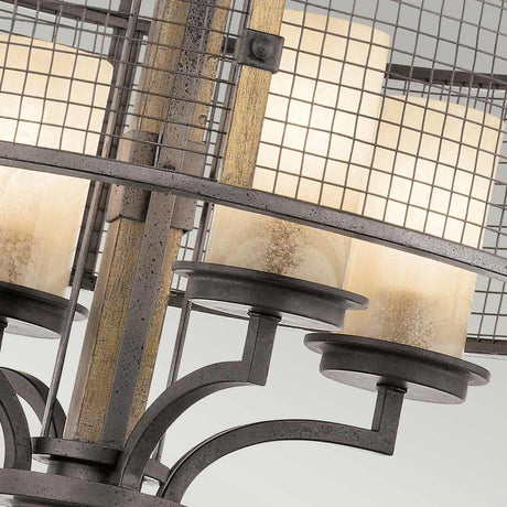 Kichler Chandelier from the Ahrendale range. Ahrendale 4 Light Chandelier Product Code = KL-AHRENDALE4