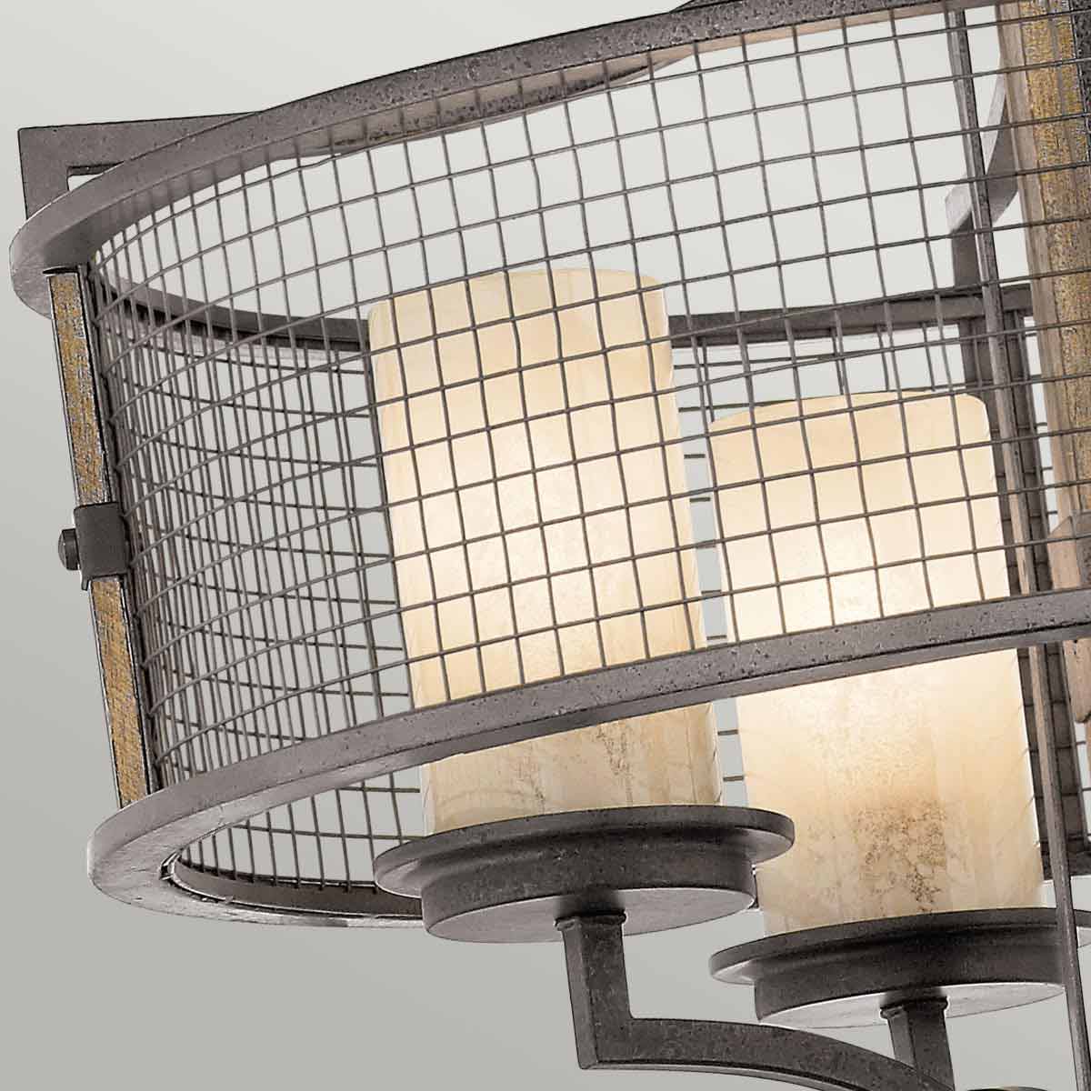 Kichler Chandelier from the Ahrendale range. Ahrendale 4 Light Chandelier Product Code = KL-AHRENDALE4