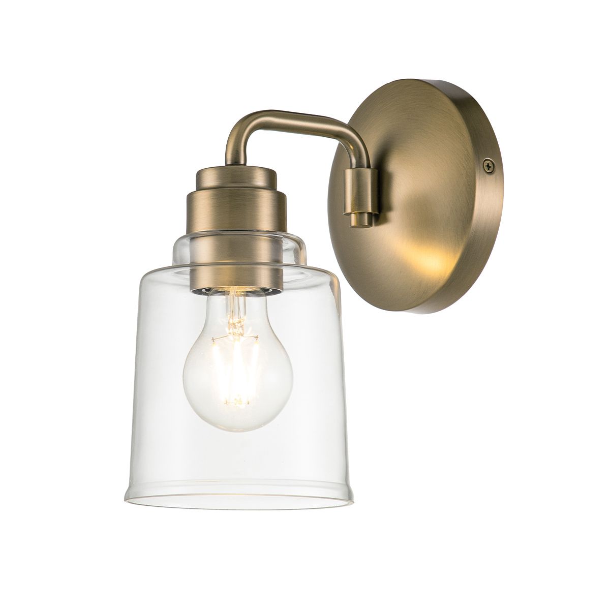 Kichler Wall Light from the Aivian range. Aivian 1 Light Wall Light – SKU KL-AIVIAN1-WBR