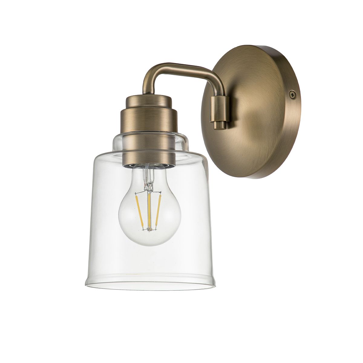 Kichler Wall Light from the Aivian range. Aivian 1 Light Wall Light – SKU KL-AIVIAN1-WBR