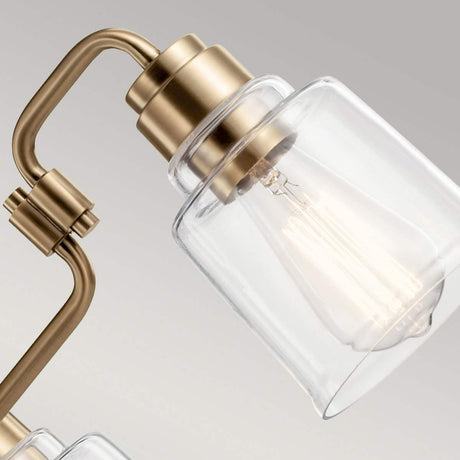 Kichler Chandelier from the Aivian range. Aivian 3 Light Chandelier Product Code = KL-AIVIAN3-WBR