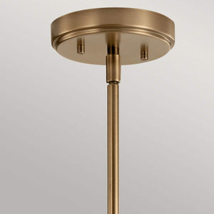 Kichler Chandelier from the Aivian range. Aivian 3 Light Chandelier Product Code = KL-AIVIAN3-WBR