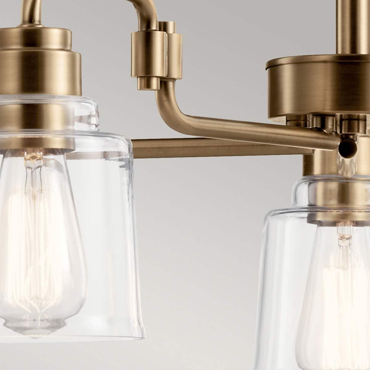 Kichler Chandelier from the Aivian range. Aivian 5 Light Chandelier Product Code = KL-AIVIAN5-WBR