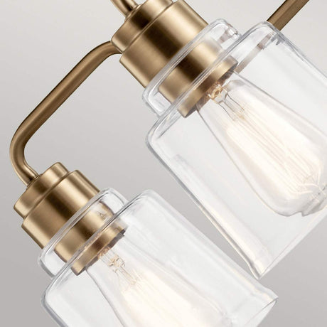 Kichler Chandelier from the Aivian range. Aivian 5 Light Chandelier Product Code = KL-AIVIAN5-WBR