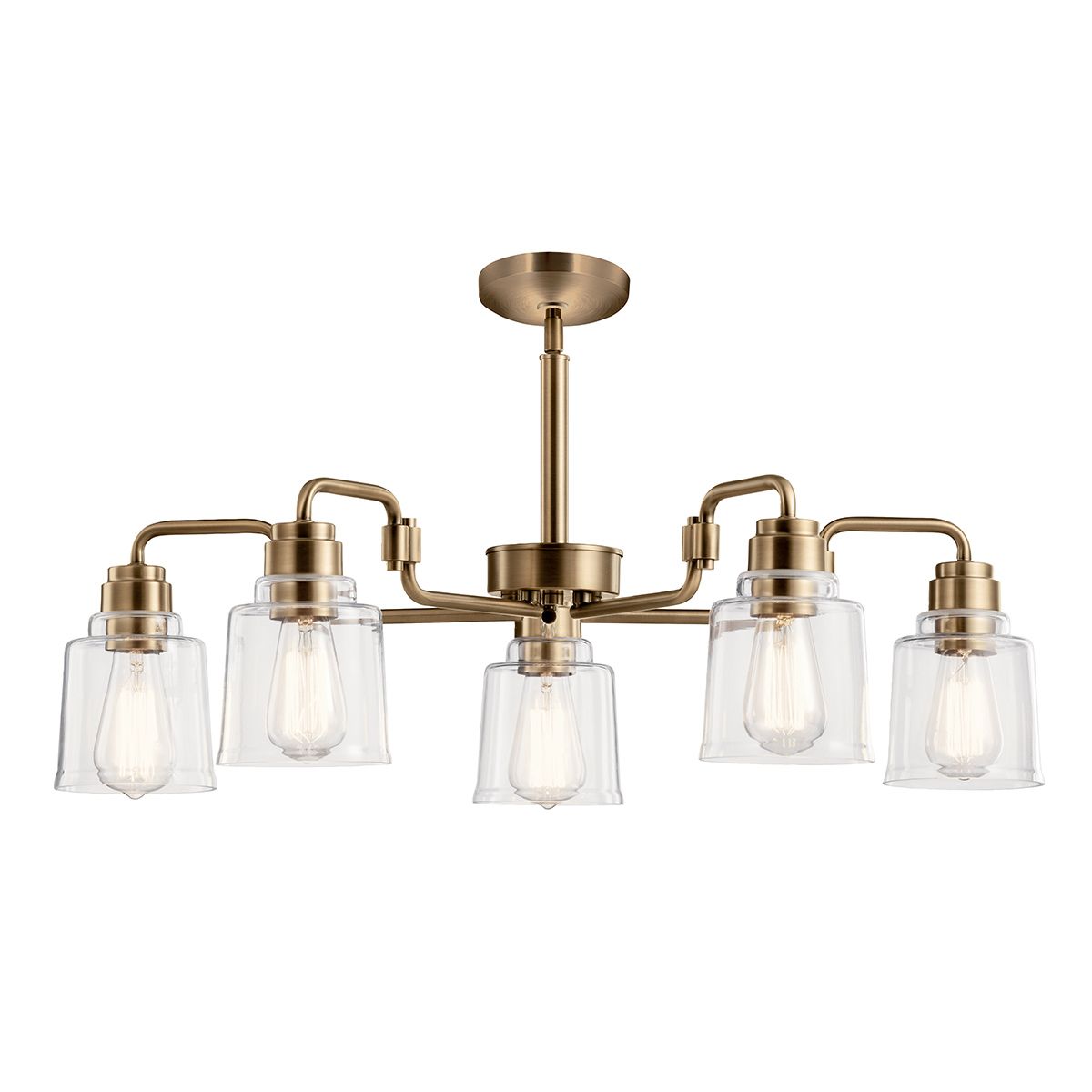 Kichler Chandelier from the Aivian range. Aivian 5 Light Chandelier – SKU KL-AIVIAN5-WBR