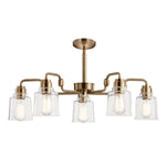 Kichler Chandelier from the Aivian range. Aivian 5 Light Chandelier Product Code = KL-AIVIAN5-WBR