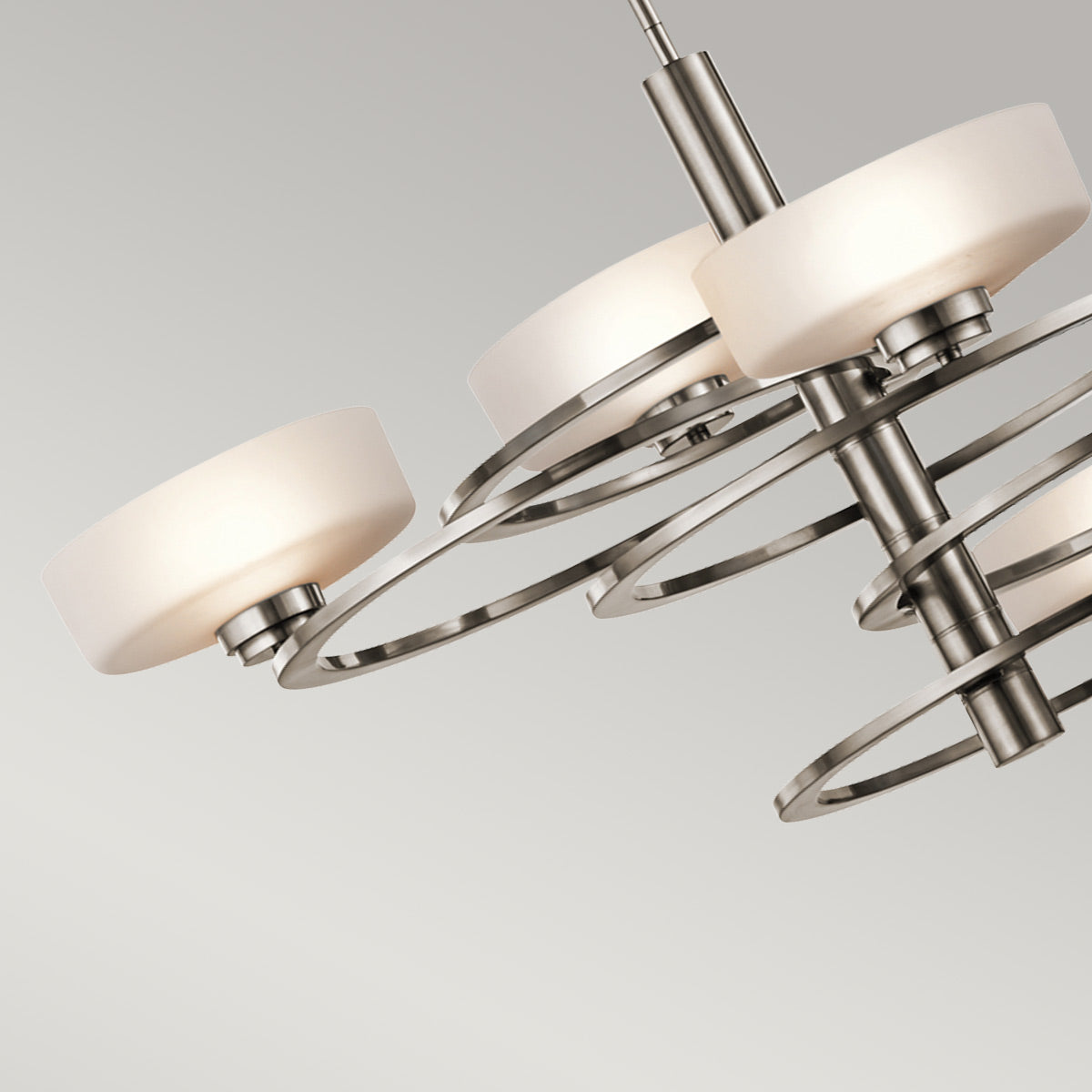 Kichler Chandelier from the Aleeka range. Aleeka 5 Light Chandelier Product Code = KL-ALEEKA5B