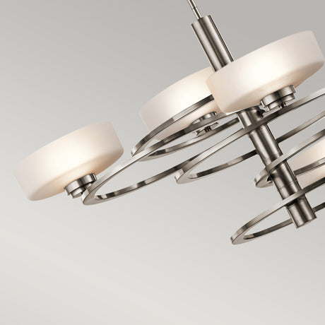 Kichler Chandelier from the Aleeka range. Aleeka 5 Light Chandelier Product Code = KL-ALEEKA5B